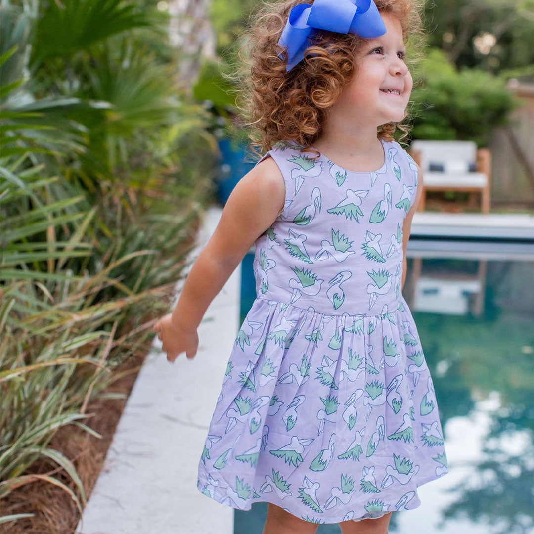 The Sully Dress - Pelican