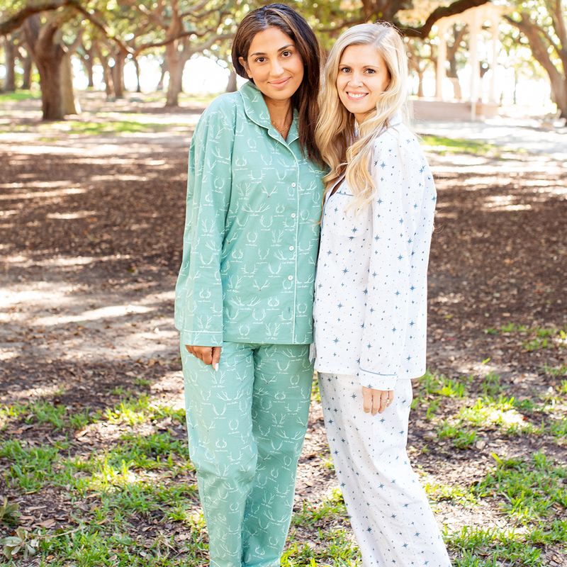 Women's Reindeer Games Pajama in Wintergreen