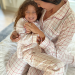 Kid's Cupid's Check V-Day Pajama