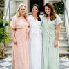 The Women's Wrap Dress - Candy Stripe