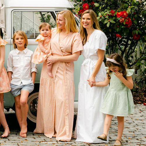 The Women's Wrap Dress - Cloud