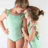 The Ruffle Back Bather - Jasmine