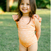 The Ruffle Back Bather - Sunburst